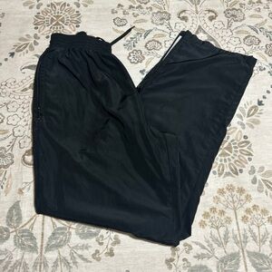 Brandy Melville Glossy TrackPant with zipper pockets and details